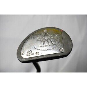 Ram Zebra Face Balanced Mallet Putter 34.5" Silver Right Handed Painted Lines
